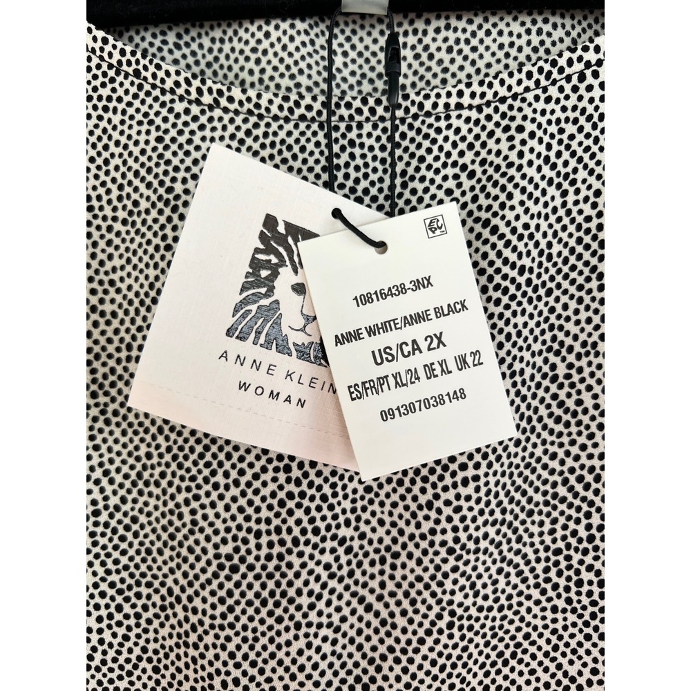 Anne Klein Blouse NWT Size 2X - Picture 4 of 7